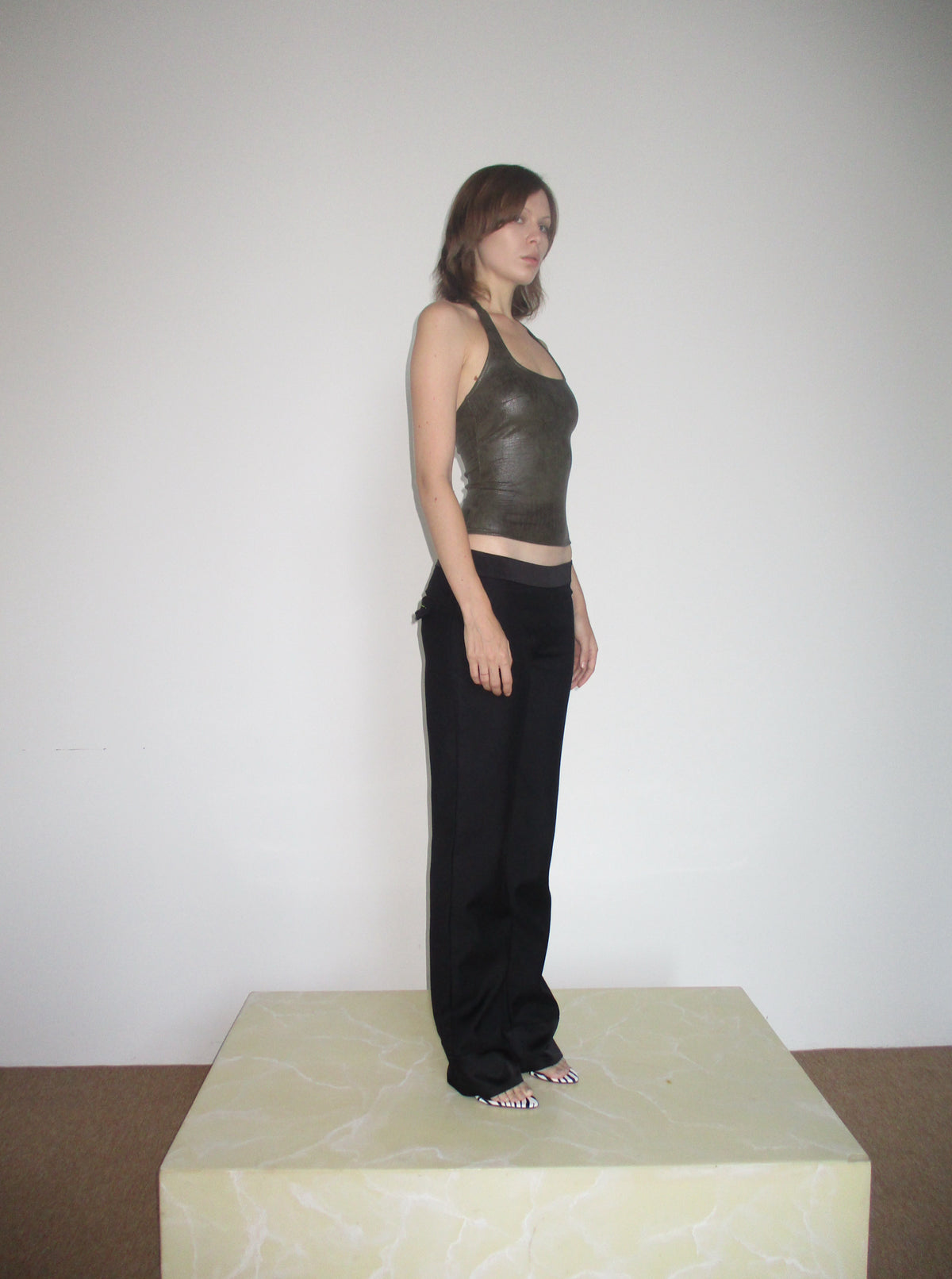Signature low rise trouser - vanta